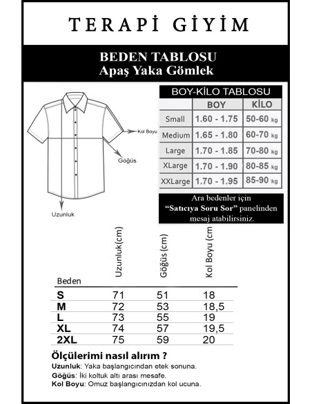 Erkek Beyaz Kısa Kollu Slim Fit Desenli Pamuklu Yazlık Gömlek