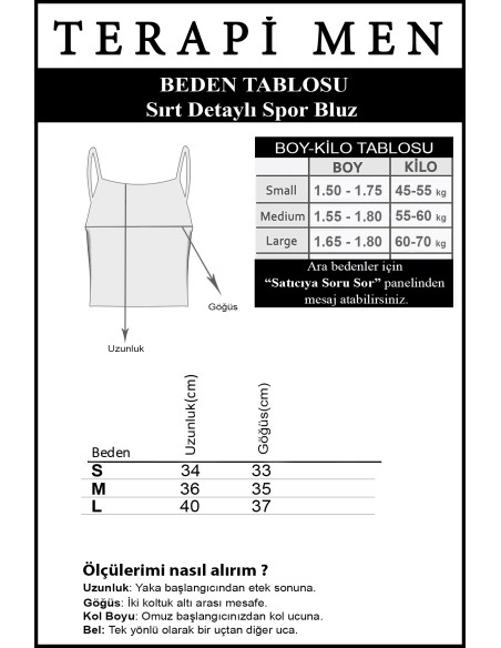 Siyah Sırt Detaylı Fitted/Vücuda Oturan Kare Yaka Spor Bluz