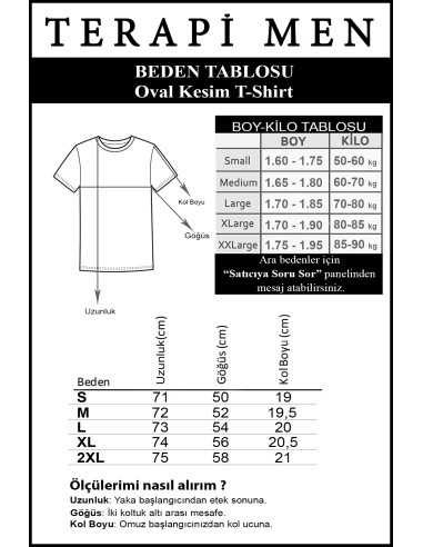 Erkek Antrasit Kolları Katlı Oval Kesim Cepsiz Bisiklet Yaka T-Shirt